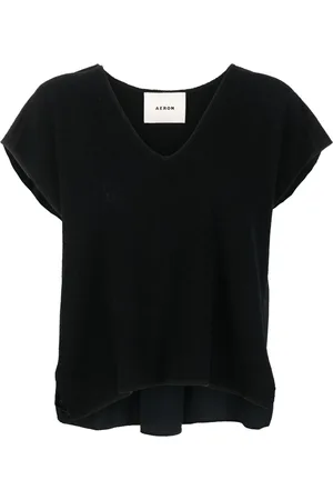 AERON T-Shirt mit V-Ausschnitt