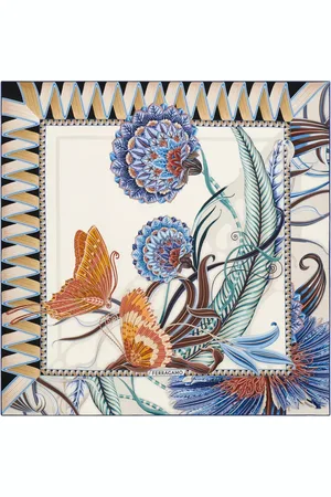 Salvatore Ferragamo Seidenschal mit Giada-Print