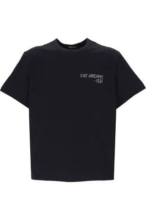 FAY T-Shirt mit Logo-Print