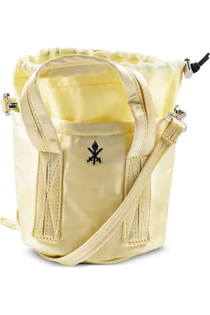 Opening Ceremony Mini "Yellow" Beuteltasche aus Satin