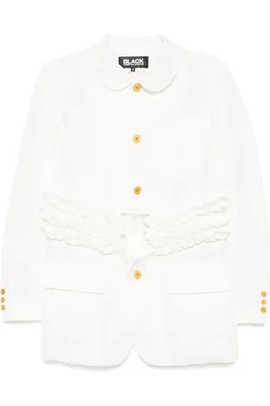 Comme des Garçons Jacke mit Rüschenbesatz