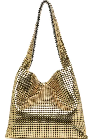 Paco rabanne Pixel Schultertasche im Metallic-Look