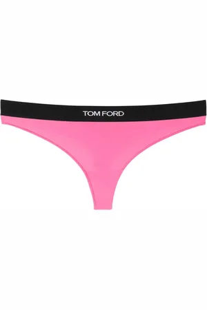 Tom Ford Tanga mit Logo-Stickerei