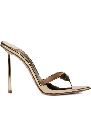 LE SILLA Bella Sandalen im Metallic-Look