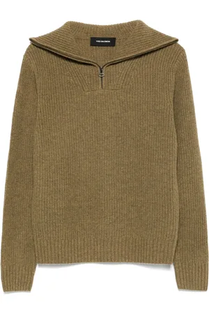 YVES SALOMON Pullover mit Reißverschluss