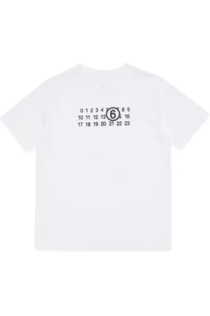 Maison Margiela T-Shirt mit Nummern-Print