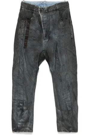 11 BY BORIS BIDJAN SABERI Jeans in Distressed-Optik