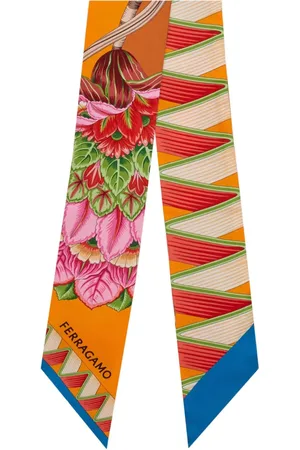 Salvatore Ferragamo Seidenschal mit Giada-Print