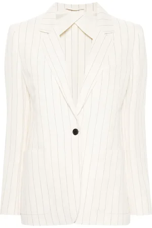 Max Mara Einreihiger Blazer mit Nadelstreifen
