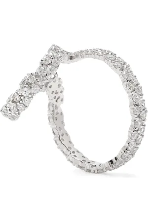 APM Monaco Double-Hoop Ear Cuff
