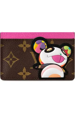 LOUIS VUITTON X Takashi Murakami Portemonnaie aus Monogramm-Canvas