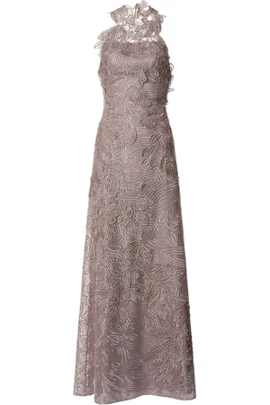 Alberta Ferretti Maxikleid aus Guipure-Spitze