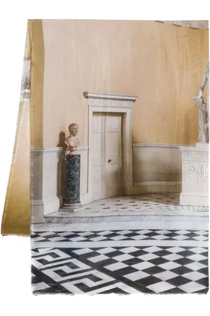 Faliero Sarti Schal mit Syon House-Print