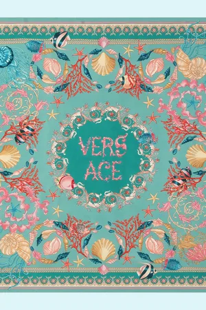 VERSACE Underwater Barocco Seidenschal