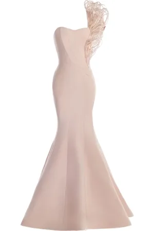 Gaby Charbachy Trägerloses Abendkleid