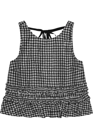 Ganni Gerüschtes Top
