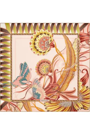 Salvatore Ferragamo Seidenschal mit Giada-Print