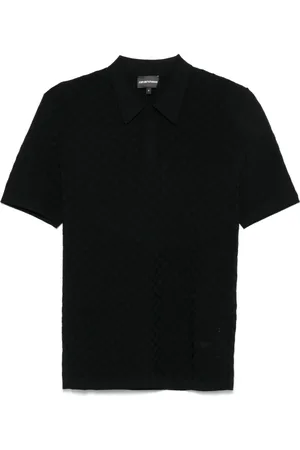 Emporio Armani Poloshirt aus Jacquard
