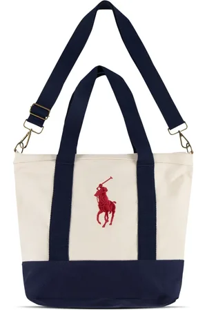 Ralph Lauren Schultertasche mit Polo Pony-Motiv
