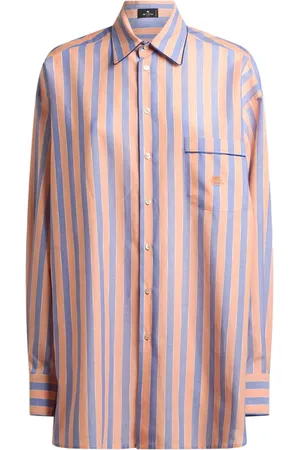 Etro Gestreiftes Hemd aus Musselin