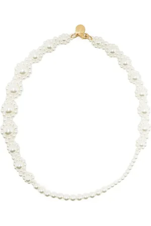 Simone Rocha Halskette mit Kunstperlen
