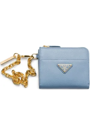 Prada Kleines Portemonnaie aus Saffiano-Leder