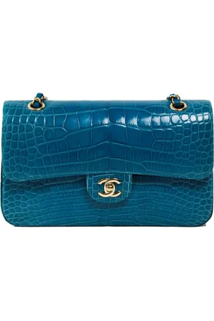CHANEL Schultertasche mit Doppelklappe