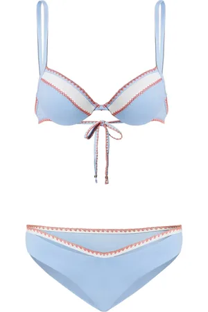 Twin-Set Bikini mit Ziernähten