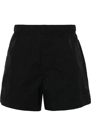 Ermenegildo Zegna Badeshorts mit Logo-Stickerei