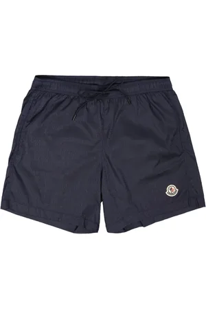 Moncler Badeshorts mit Monogramm-Print