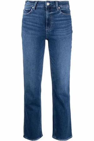 Paige Halbhohe Cropped-Jeans