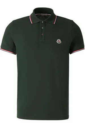 Moncler Poloshirt mit Logo-Applikation