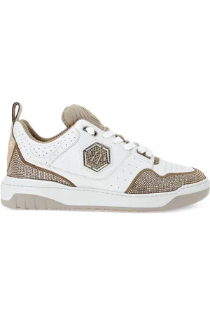 Philipp Plein Hexagon Crystal Sneakers
