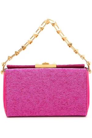 VALENTINO GARAVANI Carry Secrets Clutch mit Perlen