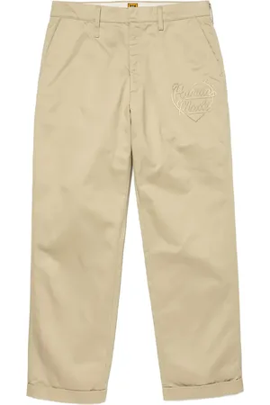 HUMAN MADE Logo-embroidered trousers