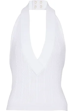 Balmain Oberteil mit Strickmuster