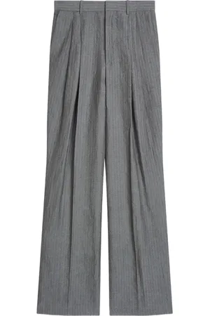 DRIES VAN NOTEN Plisseehose mit geradem Schnitt