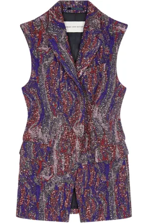 DRIES VAN NOTEN Sakko aus Jacquard