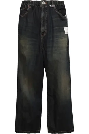 Maison Mihara Yasuhiro Weite Jeans im Distressed-Look