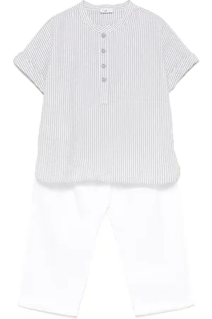 Il gufo Gestreiftes Hosen-Set