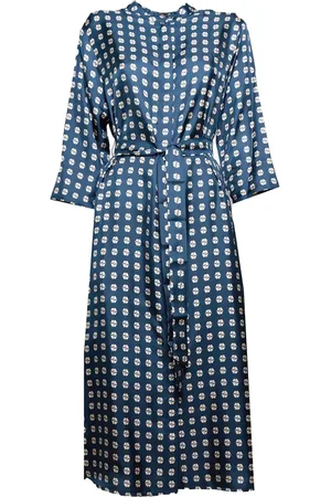Max Mara Polka dot belted dress