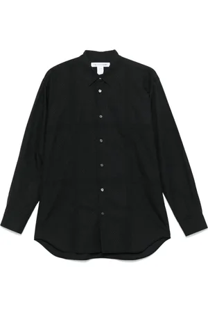 Comme des Garçons Hemd mit Lochmuster