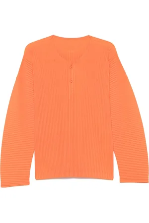 Issey Miyake Plissiertes T-Shirt
