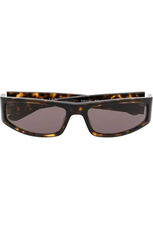 Courrèges Sonnenbrille mit eckigem Gestell
