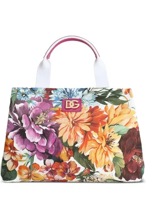 Dolce & Gabbana Schultertasche mit Blumen-Print