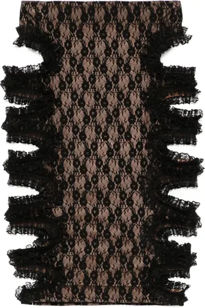 Self-Portrait X Christopher Kane Midirock mit Cut-Out