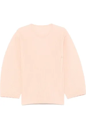 Issey Miyake Plissiertes T-Shirt