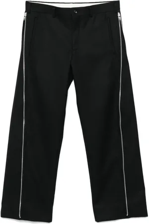 Comme des Garçons Hose mit Reißverschlussdetail