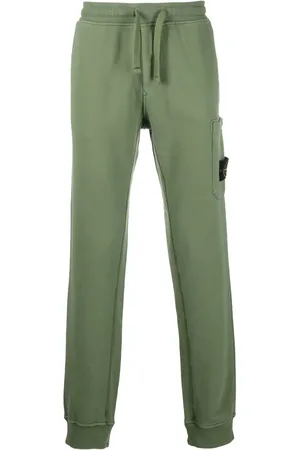 Stone Island Tapered-Jogginghose aus Fleece