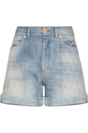 Balmain Diamond Jeans-Shorts